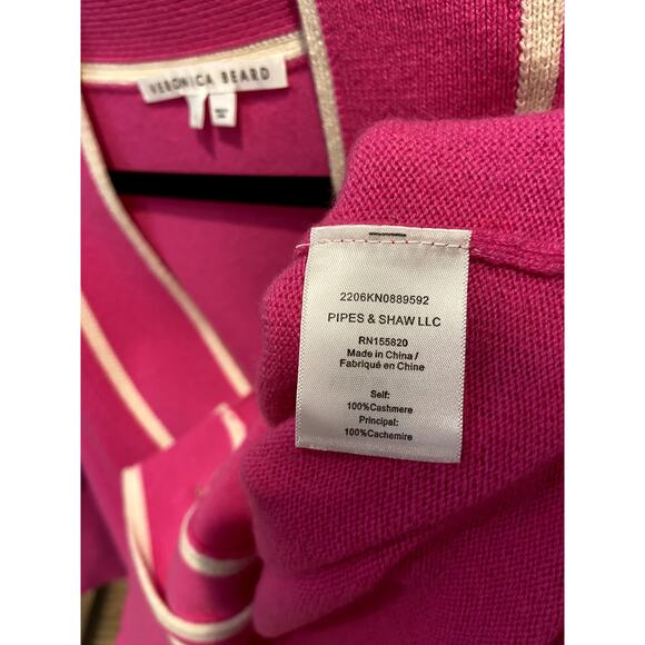 Veronica Beard Trisa Cashmere Cardigan size S small - Picture 4 of 6